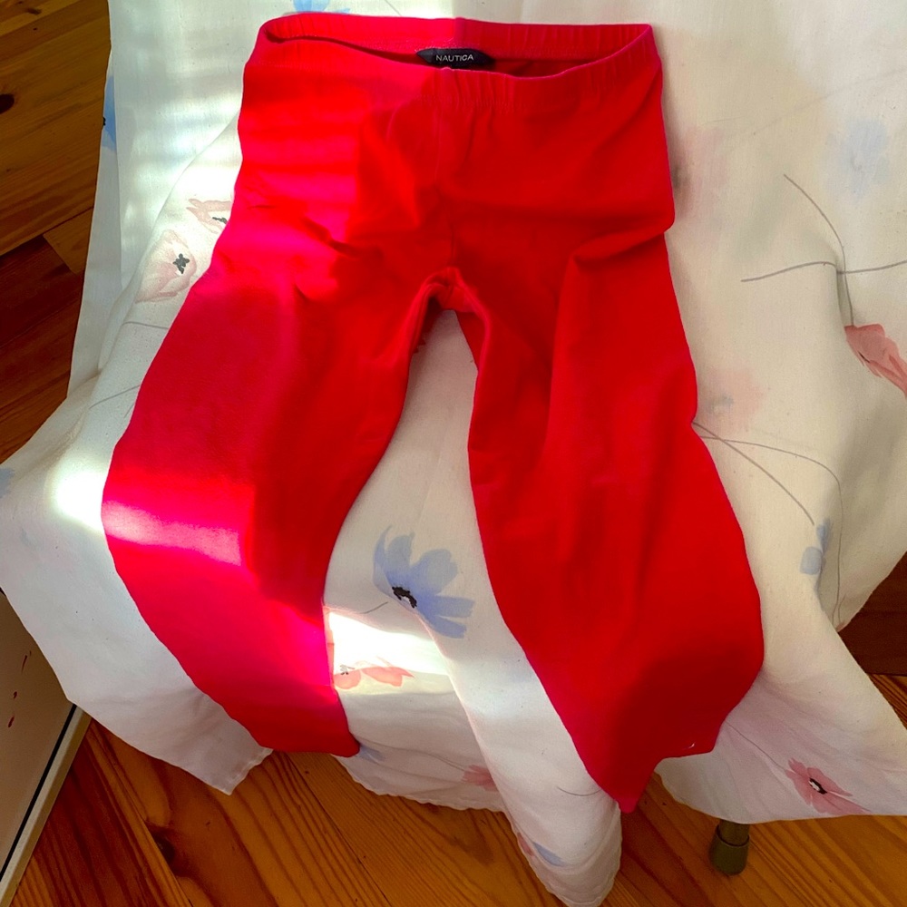 Used Girls nautica leggings 7/8
